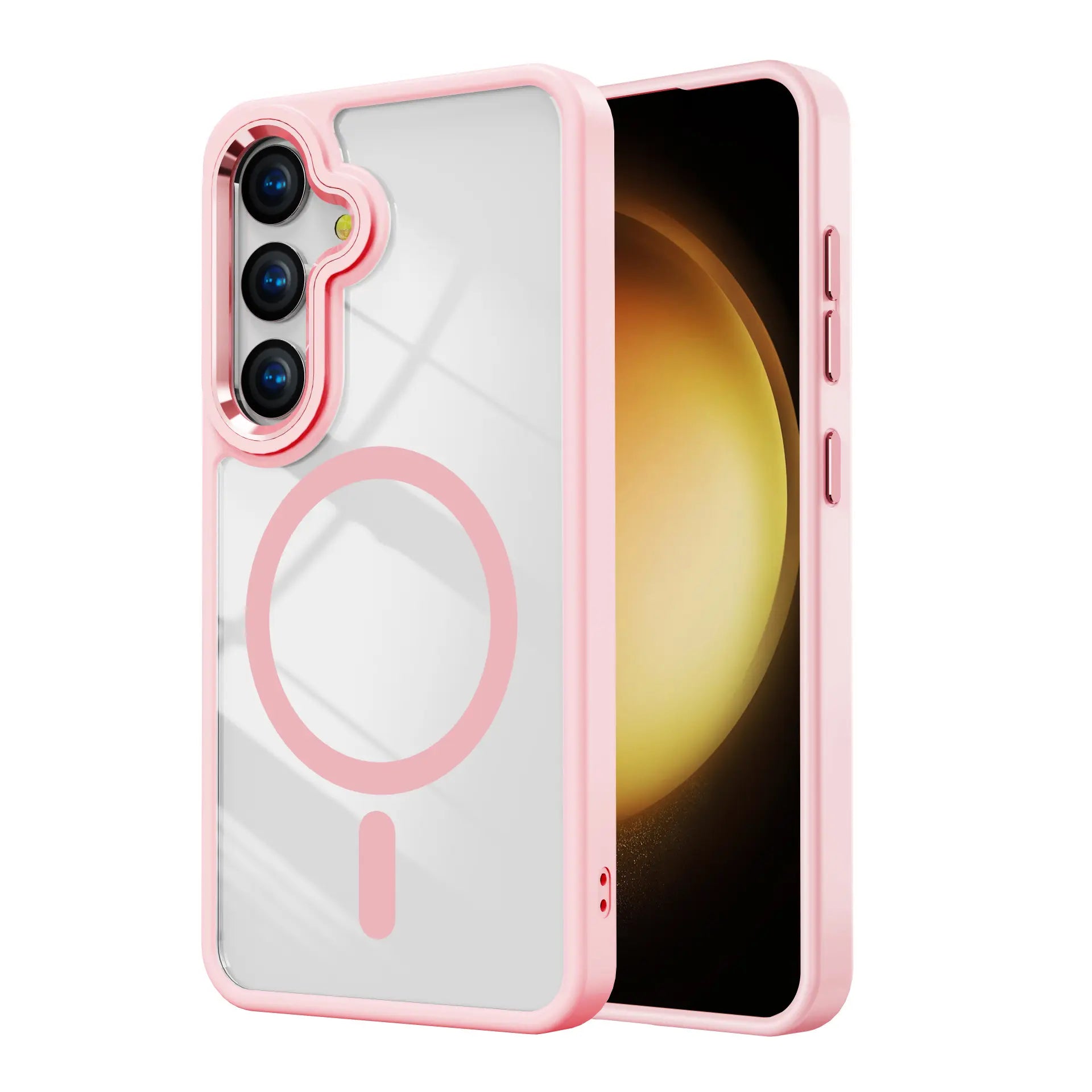 Transparent Hybrid MagSafe Case for Samsung Galaxy S24 FE Transparent Hybrid MagSafe Case for Samsung Galaxy S24 FE